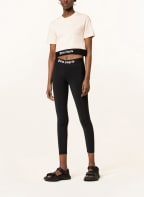 Palm Angels Cropped shirt, Color: ECRU (Image 1)