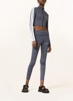Palm Angels Cropped jacket with tuxedo stripes, Color: DARK BLUE (Image 1)