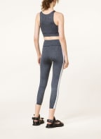 Palm Angels Cropped-Top, Farbe: GRAU/ DUNKELBLAU (Bild 1)