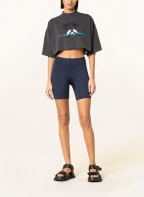 Palm Angels Cropped-Shirt , Farbe: SCHWARZ/ BLAU/ ROSA (Bild 1)
