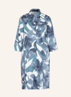 FFC Hemdblusenkleid mit 3/4-Arm, Farbe: WEISS/ HELLBLAU/ BLAU (Bild 1)