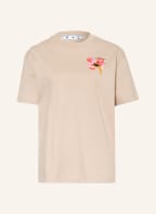 Off-White T-Shirt, Farbe: BEIGE (Bild 1)