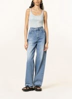 Off-White Top, Farbe: HELLBLAU (Bild 1)