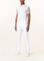 BOSS Piqué-Poloshirt PADDY Regular Fit, Farbe: WEISS/ GELB/ GRAU (Bild 1)