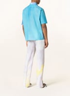 FENDI Short-sleeved shirt comfort fit, Color: NEON BLUE/ LIGHT PURPLE/ YELLOW (Image 1)