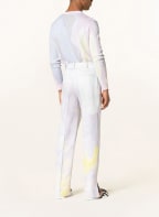 FENDI Regular fit trousers with linen, Color: F1D81 SUNRISE (Image 1)