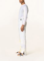 FENDI Regular fit trousers with linen, Color: F1D81 SUNRISE (Image 1)