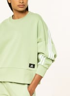 adidas Oversized-Sweatshirt SPORTSWEAR FUTURE ICONS, Farbe: HELLGRÜN (Bild 1)