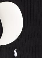 POLO RALPH LAUREN Swimsuit SHINY RIB, Color: BLACK (Image 1)