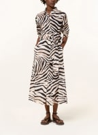 LAUREN RALPH LAUREN Hemdblusenkleid, Farbe: SCHWARZ/ ECRU/ BEIGE (Bild 1)