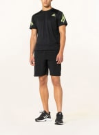 adidas T-Shirt TRAIN ICON mit Mesh, Farbe: SCHWARZ/ NEONGRÜN (Bild 1)