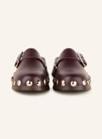 GANNI Clogs RETRO, Farbe: DUNKELROT (Bild 1)