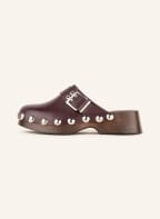 GANNI Clogs RETRO, Farbe: DUNKELROT (Bild 1)