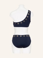 MICHAEL KORS Bikini-Hose LARGE GROMMET, Farbe: DUNKELBLAU (Bild 1)