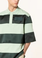 AMI PARIS Oversized-Poloshirt , Farbe: MINT/ DUNKELGRÜN (Bild 1)