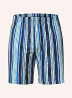 mey Lounge-Shorts Serie MAASTRICHT, Farbe: WEISS/ DUNKELBLAU/ DUNKELGRÜN (Bild 1)