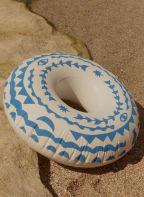 SUNNYLIFE Swim ring MY MEDITERRANEAN, Color: WHITE/ BLUE (Image 1)