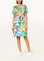 efixelle Kleid, Farbe: HELLBLAU/ GRÜN/ PINK (Bild 1)