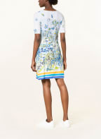 efixelle Kleid, Farbe: WEISS/ BLAU/ HELLGRÜN (Bild 1)