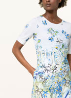 efixelle Kleid, Farbe: WEISS/ BLAU/ HELLGRÜN (Bild 1)