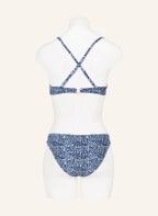 Hot Stuff Bügel-Bikini BLUE LEO, Farbe: WEISS/ BLAU/ DUNKELBLAU (Bild 1)