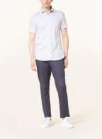 DESOTO Kurzarm-Hemd Slim Fit aus Jersey, Farbe: WEISS (Bild 1)