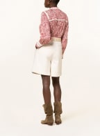 ICHI Bluse IRAMELIE mit Lochstickerei, Farbe: ALTROSA/ WEISS (Bild 1)