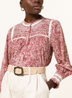 ICHI Bluse IRAMELIE mit Lochstickerei, Farbe: ALTROSA/ WEISS (Bild 1)