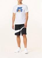 Nike T-Shirt JUST DO IT, Farbe: WEISS/ BLAU/ ORANGE (Bild 1)
