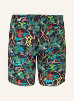 DAILY PAPER Badeshorts PANYIN , Farbe: SCHWARZ/ GRÜN/ ROT (Bild 1)