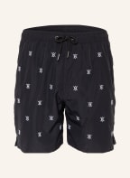DAILY PAPER Badeshorts RESHIELD, Farbe: SCHWARZ/ WEISS (Bild 1)