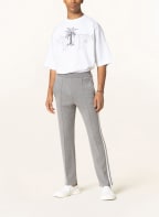 Palm Angels Strickhose aus Cashmere mit Galonstreifen, Farbe: GRAU (Bild 1)