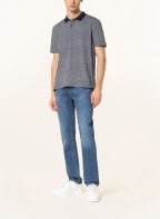 MAERZ MUENCHEN Piqué-Poloshirt , Farbe: DUNKELBLAU/ WEISS (Bild 1)
