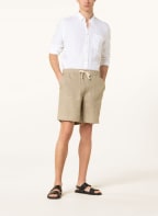 MAERZ MUENCHEN Leinenshorts , Farbe: BEIGE (Bild 1)