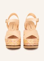 ELVIO ZANON Wedges, Farbe: HELLORANGE (Bild 1)