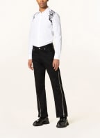 Alexander McQUEEN Shirt slim fit, Color: WHITE/ BLACK (Image 1)