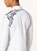 Alexander McQUEEN Shirt slim fit, Color: WHITE/ BLACK (Image 1)