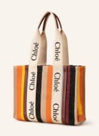 Chloé Shopper WOODY, Farbe: Multicolor Brown (Bild 1)