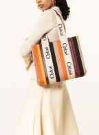 Chloé Shopper WOODY, Farbe: Multicolor Brown (Bild 1)