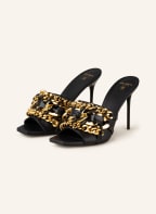 BALMAIN Mules, Color: BLACK (Image 1)