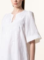 seidensticker Leinenkleid mit 3/4-Arm, Farbe: WEISS (Bild 1)