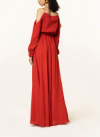 BALMAIN Cold-shoulder dress, Color: RED (Image 1)