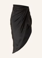 GAUGE81 Silk skirt PAITA, Color: BLACK (Image 1)