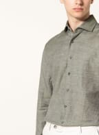 ETERNA 1863 Hemd Slim Fit mit Leinen, Farbe: OLIV (Bild 1)