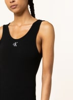 Calvin Klein Jeans Jerseykleid, Farbe: SCHWARZ (Bild 1)