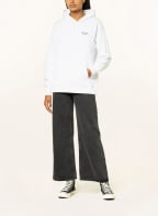 Calvin Klein Jeans Oversized-Hoodie , Farbe: WEISS/ NEONPINK/ SCHWARZ (Bild 1)