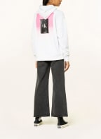 Calvin Klein Jeans Oversized-Hoodie , Farbe: WEISS/ NEONPINK/ SCHWARZ (Bild 1)