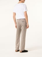 Filippa K Suit pants ODIN regular fit with linen, Color: 9320 light taupe (Image 1)