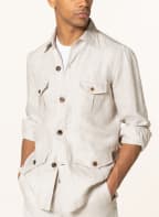 FIORONI Linen overshirt, Color: CREAM (Image 1)