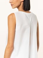 Marc O'Polo Blusentop aus Leinen, Farbe: WEISS (Bild 1)